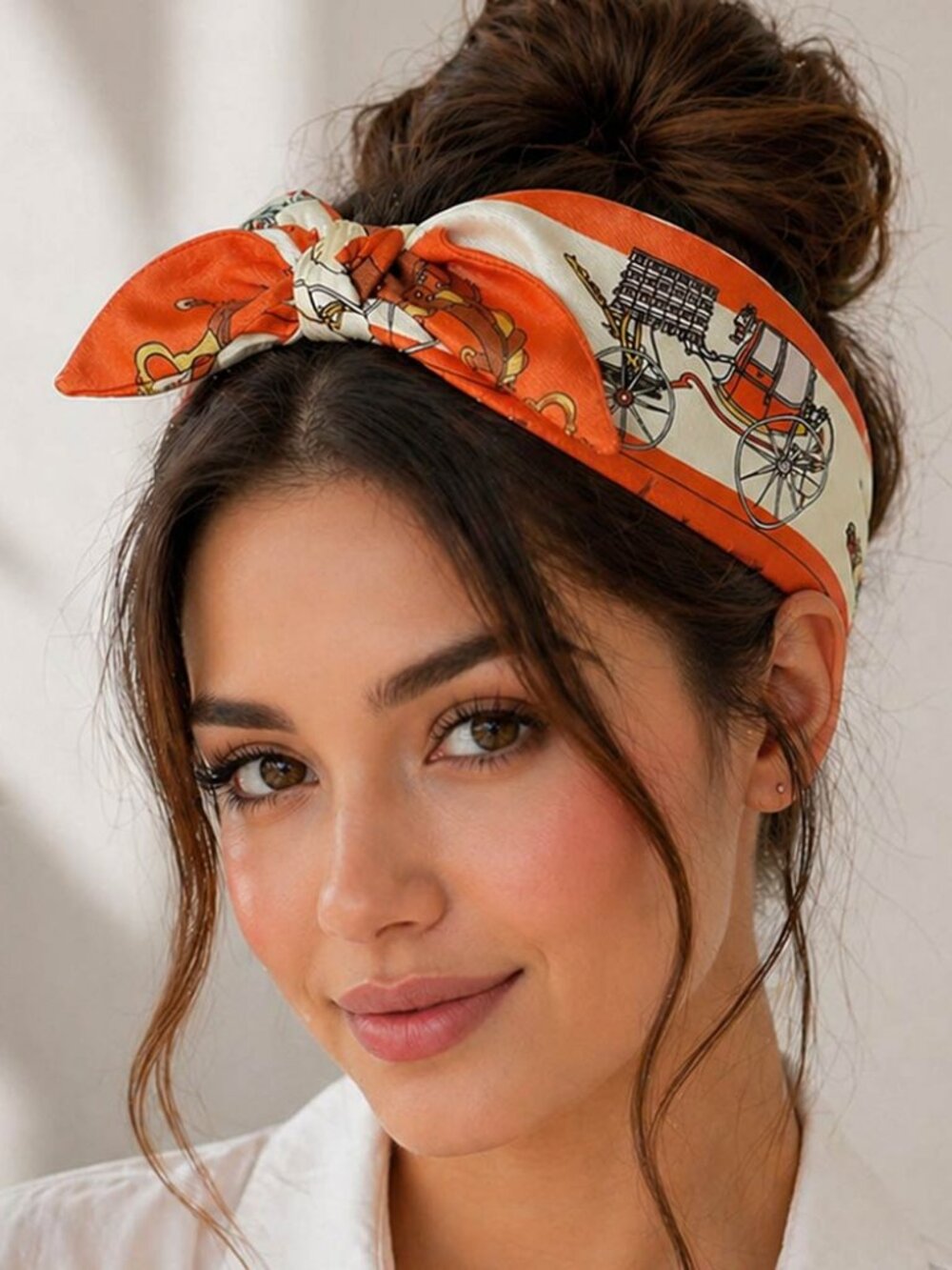 Printed Knot Headband